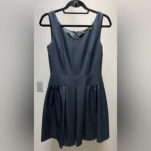 Tahari Navy Blue Petite Dress